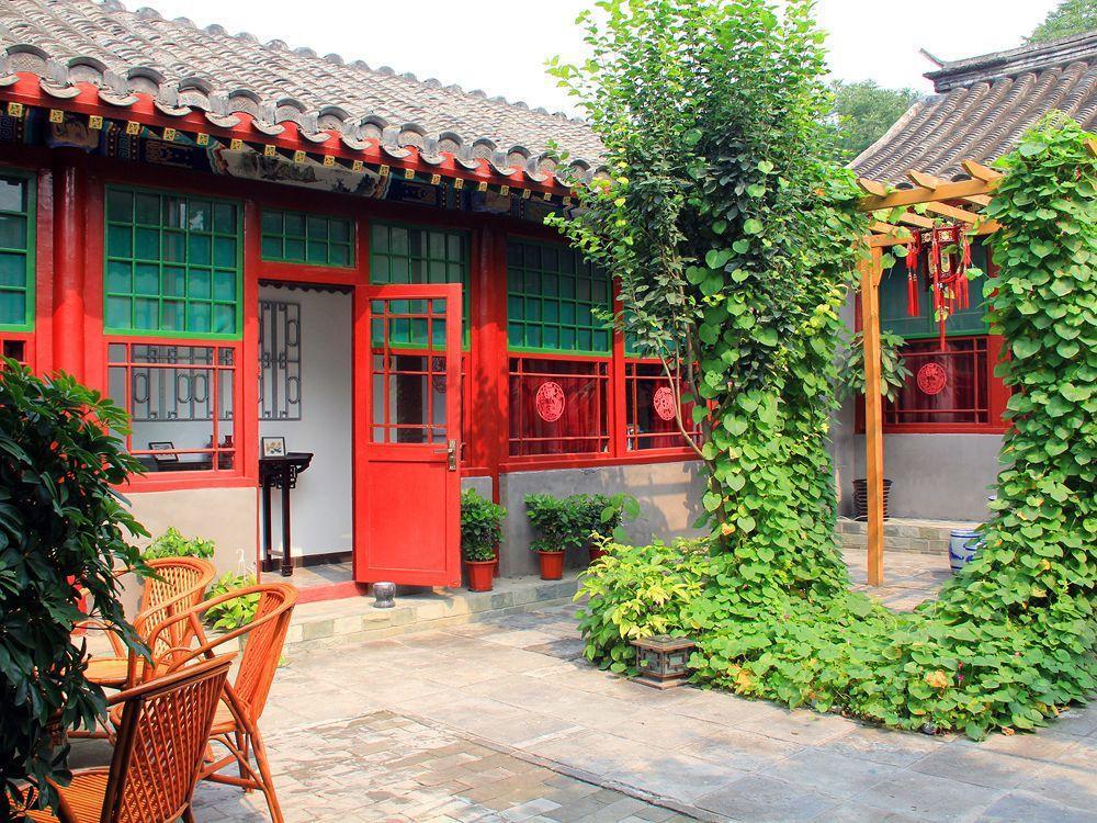 Liuhe Courtyard Hotel Peking Exterior foto