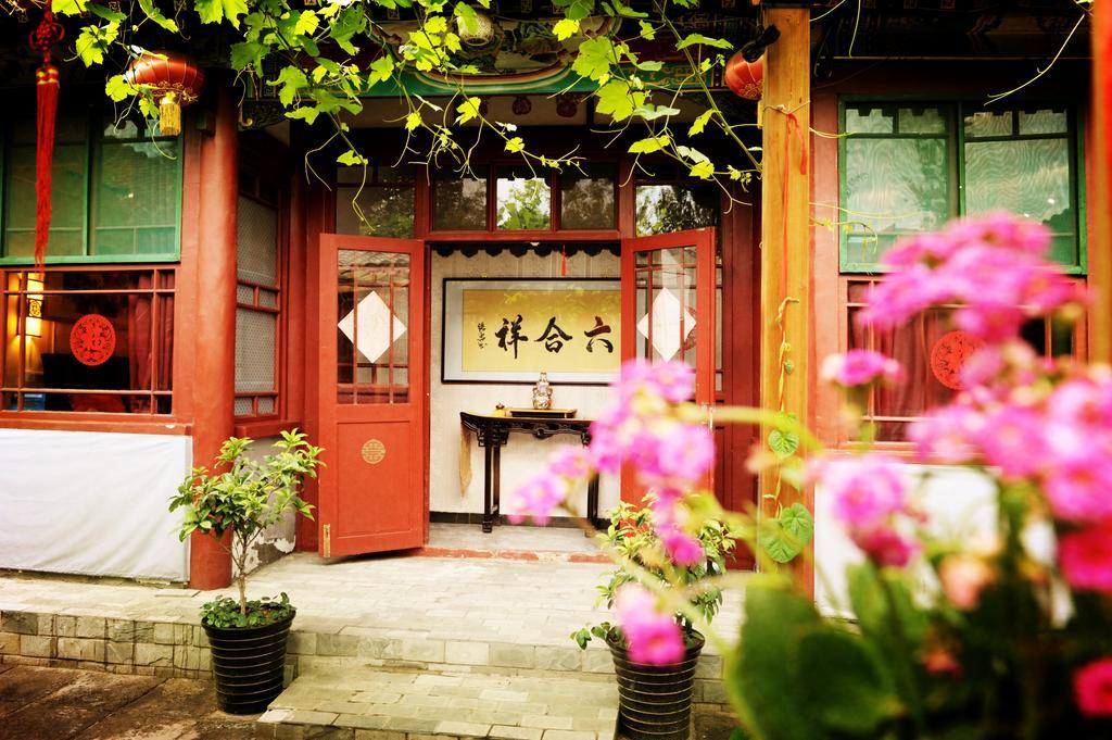 Liuhe Courtyard Hotel Peking Exterior foto