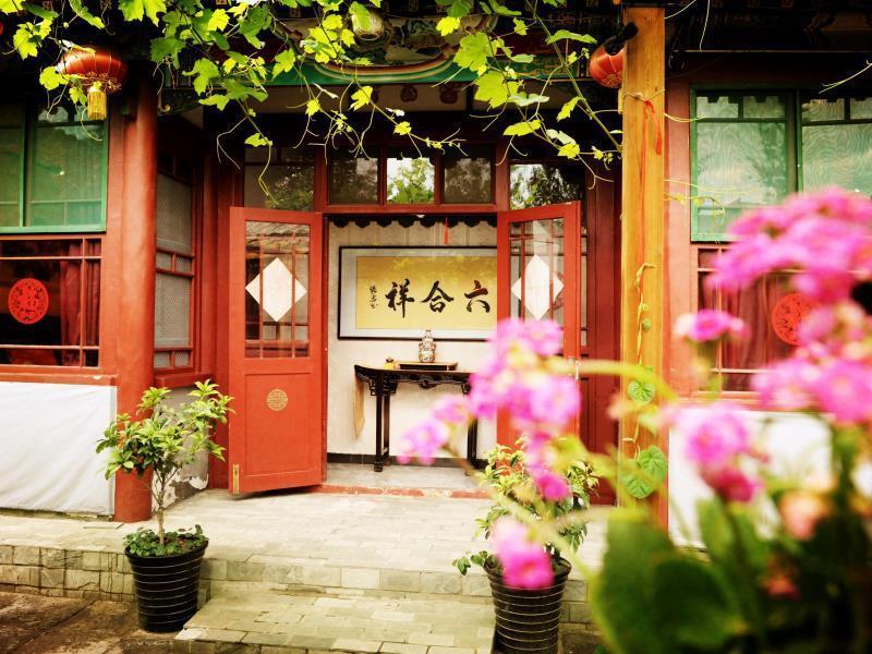 Liuhe Courtyard Hotel Peking Exterior foto