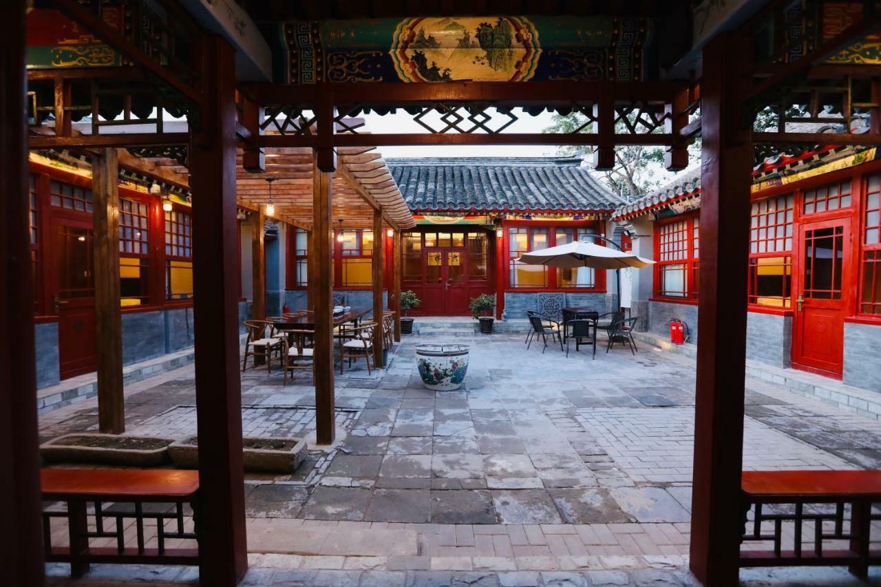 Liuhe Courtyard Hotel Peking Exterior foto