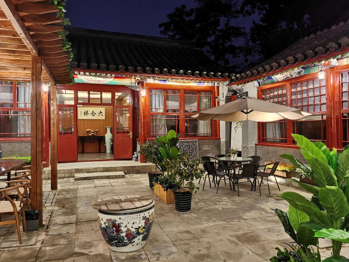 Liuhe Courtyard Hotel Peking Exterior foto