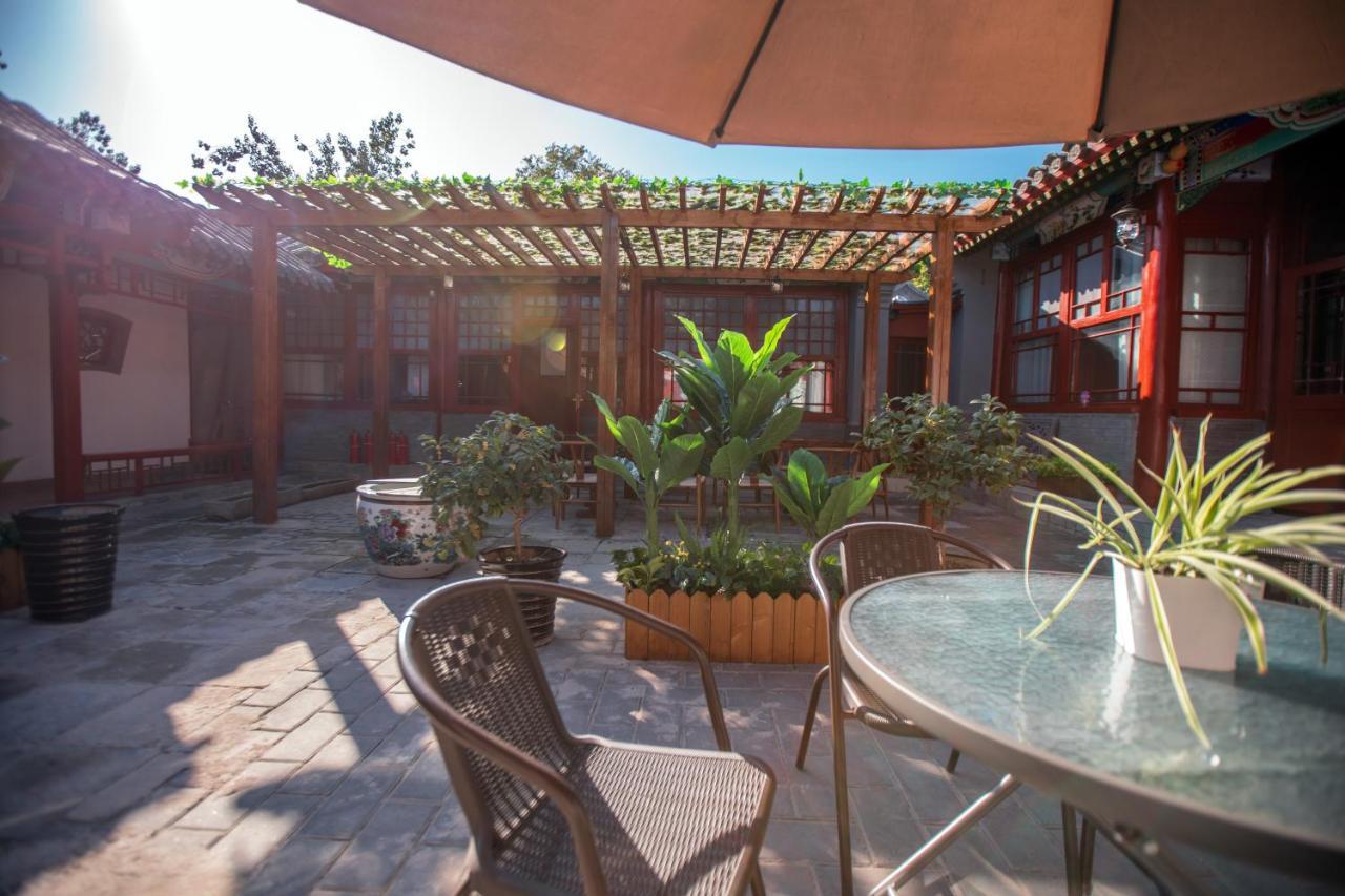 Liuhe Courtyard Hotel Peking Exterior foto