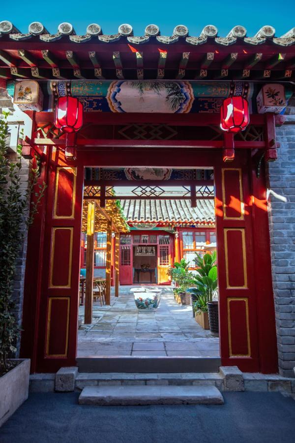 Liuhe Courtyard Hotel Peking Exterior foto