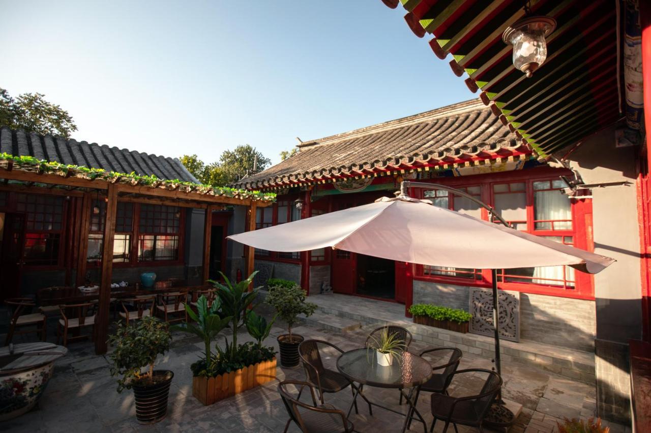 Liuhe Courtyard Hotel Peking Exterior foto