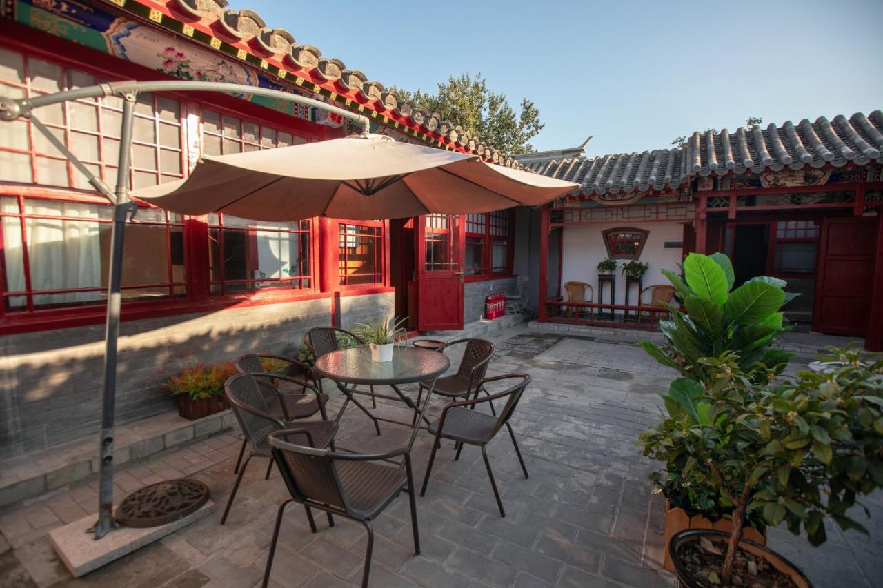 Liuhe Courtyard Hotel Peking Exterior foto