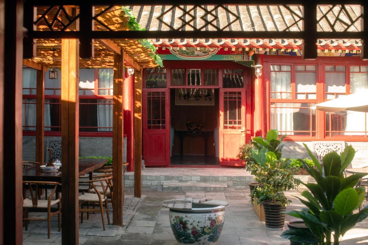 Liuhe Courtyard Hotel Peking Exterior foto